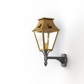 Vieille France Nr. 4 | Klassische Messing-Wandlampe – Handgefertigt von Roger Pradier